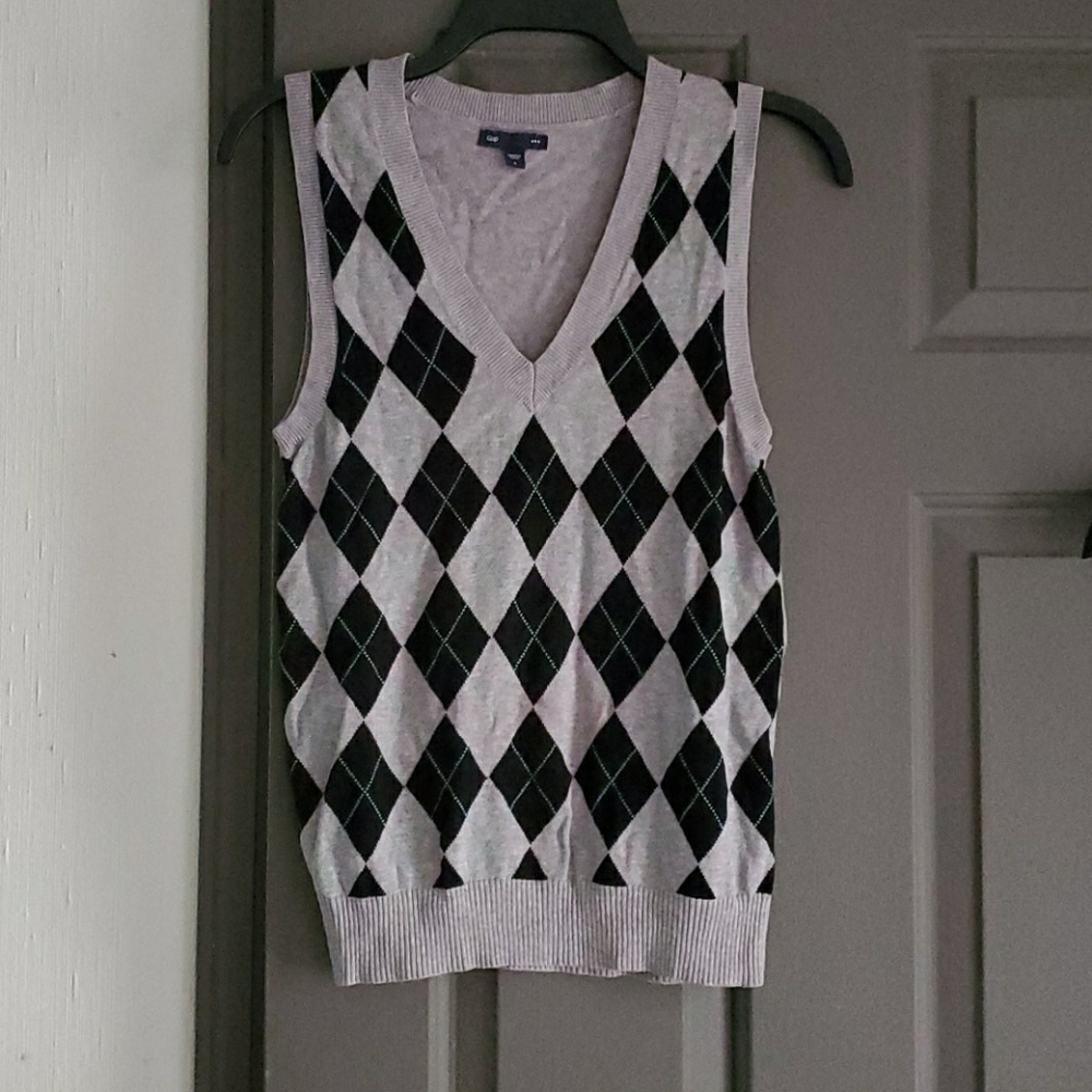 GAP Argyle Sweater Vest